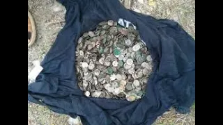 Клад срібних монет знайдено!