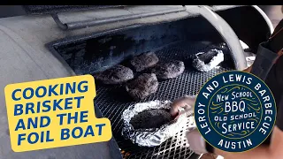 Cooking Brisket and the Foil Boat with LeRoy and Lewis