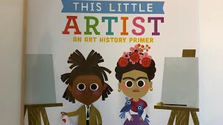 Kids art history book This Little Artist an art history primer