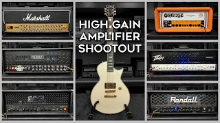 HIGH-GAIN Amplifier Shootout! (Mesa, Marshall, Orange, Peavey, ENGL & Randall)