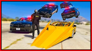 GTA 5 RP - I Destroy Cops in Lamborghini Flip Car