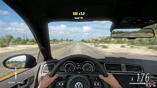 Forza Horizon 5 - Volkswagen Golf R 2014 - Cockpit View Gameplay (XSX UHD) [4K60FPS]