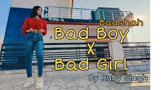 Badshah - Bad Boy X Bad Girl | Mrunal Thakur | Nikitha Gandhi | Trending song | Dance  | Ruby Singh