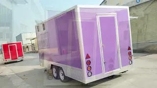 ETODEVICE 5M Big Food Trucks /Mobile Food Trailer Street Mobile Food Warmer Cart