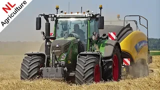 Pressing Straw Bales | Fendt 720 + New Holland Bigbaler 1270 | BMWW | 2019