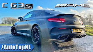 Mercedes-AMG C63 S Coupe | REVIEW on AUTOBAHN [NO SPEED LIMIT] by AutoTopNL