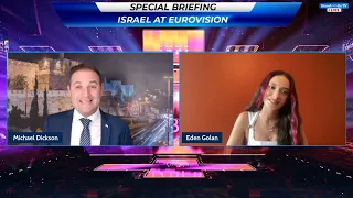 Eden Golan Exclusive Interview - Israel's representative to the 2024 Eurovision song contest