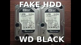 Fake HDD WD Black