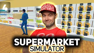 Ушёл на склад. Вернусь не скоро 🛒 Supermarket Simulator [PC 2024] #4