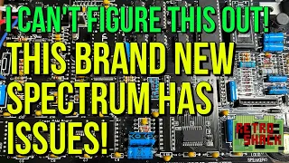 I can't figure this out!  This BRAND NEW Spectrum has ISSUES!