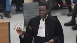 Les arguments et l’expulsion de Me Pépé Koulémou, l’un des avocats de Dadis, du tribunal