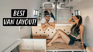 VAN LIFE BUILD: Unique Bed Design for Tiny House