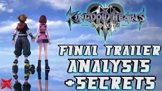 Kingdom Hearts 3 ReMind Final Trailer - Analysis & Secrets