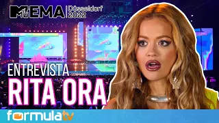 Rita Ora (MTV EMAs 2022) cuenta el motivo por qué no se ve presentando Eurovisión 2023