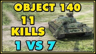 World of Tanks | Object 140 - 11 Kills - 8.6K Damage