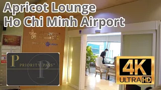 [4K] Apricot Lounge Ho Chi Minh City Airport Vietnam priority pass lounge review