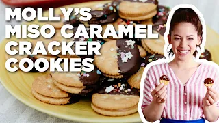 Molly Yeh's Miso Caramel Cracker Cookies | Girl Meets Farm | Food Network