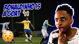 7 Ronaldinho Skills That SHOCKED The World | REACTION!!