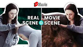 Famous movie scenes Without CGI & Visual Effects #vfx #avatar #marvel #ossamovies #shorts