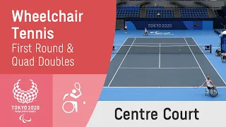 Wheelchair Tennis Centre Court | Day 3 | Tokyo 2020 Paralympic Games