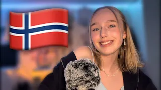 ASMR IN NORWEGIAN/PÅ NORSK | norwegian ramble and shein haul