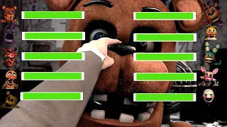 [SFM FNaF] FNAF 2 Counter Jumpscares With Healthbars!