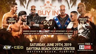 FREE MATCH - Private Party vs SCU vs Best Friends - The Buy In AEW Fyter Fest