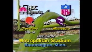 1980 Week 15 - Browns vs Vikings