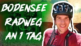 Bodensee Radweg an 1 Tag mit Rennrad - Video Erfahrungsbericht und Reisebericht