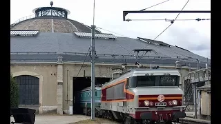 La Rotonde SNCF de Chambery, ses trains, son histoire