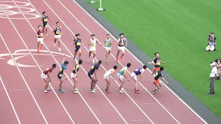 [4k]男子1部　４×400mリレー　決勝　関東インカレ2022　2022年5月22日(日)