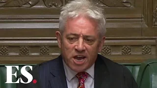 Order Order! John Bercow's best bellows as Speaker of the House of Commons