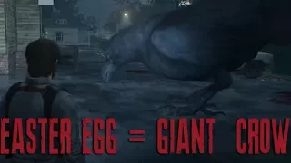 Giant Crow Easter egg = 20,000 green gel : The Evil Within 2 Secrets