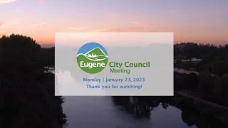 City Council Meeting: January 23, 2023