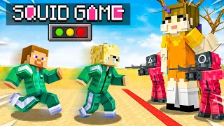 I Survived 100 Days in SQUID GAME! - Minecraft