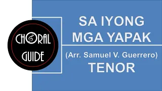 Sa Iyong Mga Yapak - TENOR (Arr SV Guerrero)