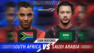 Tekken 7 - South Africa 🇿🇦 vs 🇸🇦 Saudi Arabia | 3v3 Gamer8 Tournament 2023