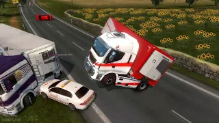 CRAZY DRIVERS / CAMIONEROS LOCOS / EURO TRUCK SIMULATOR 2 MULTIPLAYER