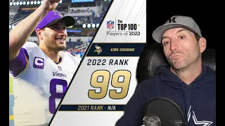 Cowboys Fan Reacts to Top 100 NFL Players of 2022 - #99 - Kirk Cousins