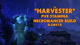 ESO - The Harvester - Stamina Necromancer PVE Build - (Elsweyr)