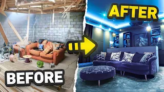 Home Cinema transformation... Complete walk through tour from start to finish!