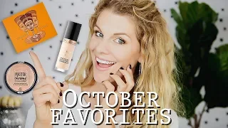 October Favorites! 2018