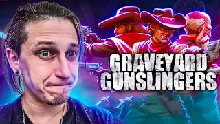 ЭТО ЧТО-ТО НОВОЕ! СВЕЖИЙ ПОДХОД К ЗОМБИ РОГАЛИКАМ | Graveyard Gunslingers (Первый взгляд)
