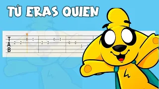 TÚ ERAS QUIEN - MIKECRACK - GUITAR TUTORIAL - TAB