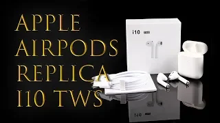 Лучше Apple Airpods? Беспроводные наушники i10 TWS с беспроводной зарядкой