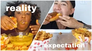 expectation vs reality: mukbang