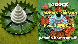 Dengan di sekat, Tumpeng jadi terlihat menarik