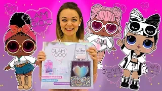 LOL Surprise Dolls Glam Goo Deluxe Pack Unboxing! Featuring Angel, Foxy, Snuggle Babe, and Kelsey!