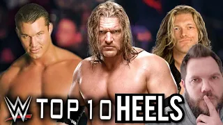 The 10 Best heels in WWE history.