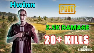 Soniqs Hwinn - 20+ KILLS (2.5K Damage) - DUOS - PUBG